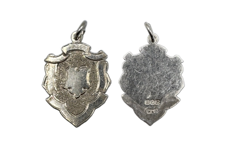 Antique 1890s Sterling Award Medal Blank