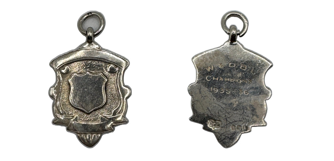 Antique 1930s Sterling Award Medal