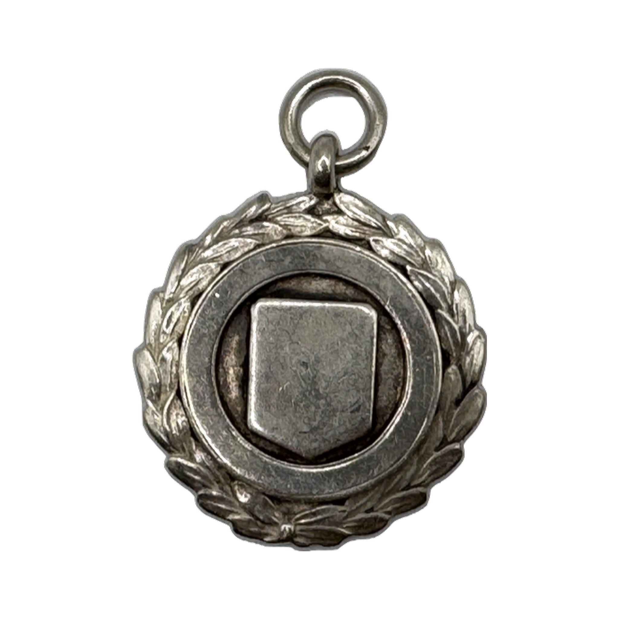 Antique 1938 Sterling Watch Fob